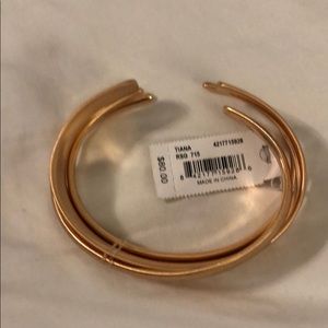 NWT Kendra Scott rose gold Tiana bracelet set